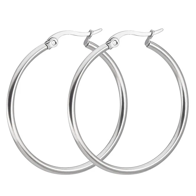 Circle Silver Exaggerated Big Hoop Earrings Gold for Women Round Stainless Steel Earrings Hoops Ear Rings Party Club Gift
Circle Silver Exaggerated Big Hoop Earrings Gold for Women Round Stainless Steel Earrings Hoops Ear Rings Party Club Gift