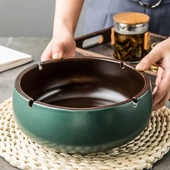 Large heavy ashtray retro personality ceramic ashtray home sitting room office multi-function ashtray
Large heavy ashtray retro personality ceramic ashtray home sitting room office multi-function ashtray