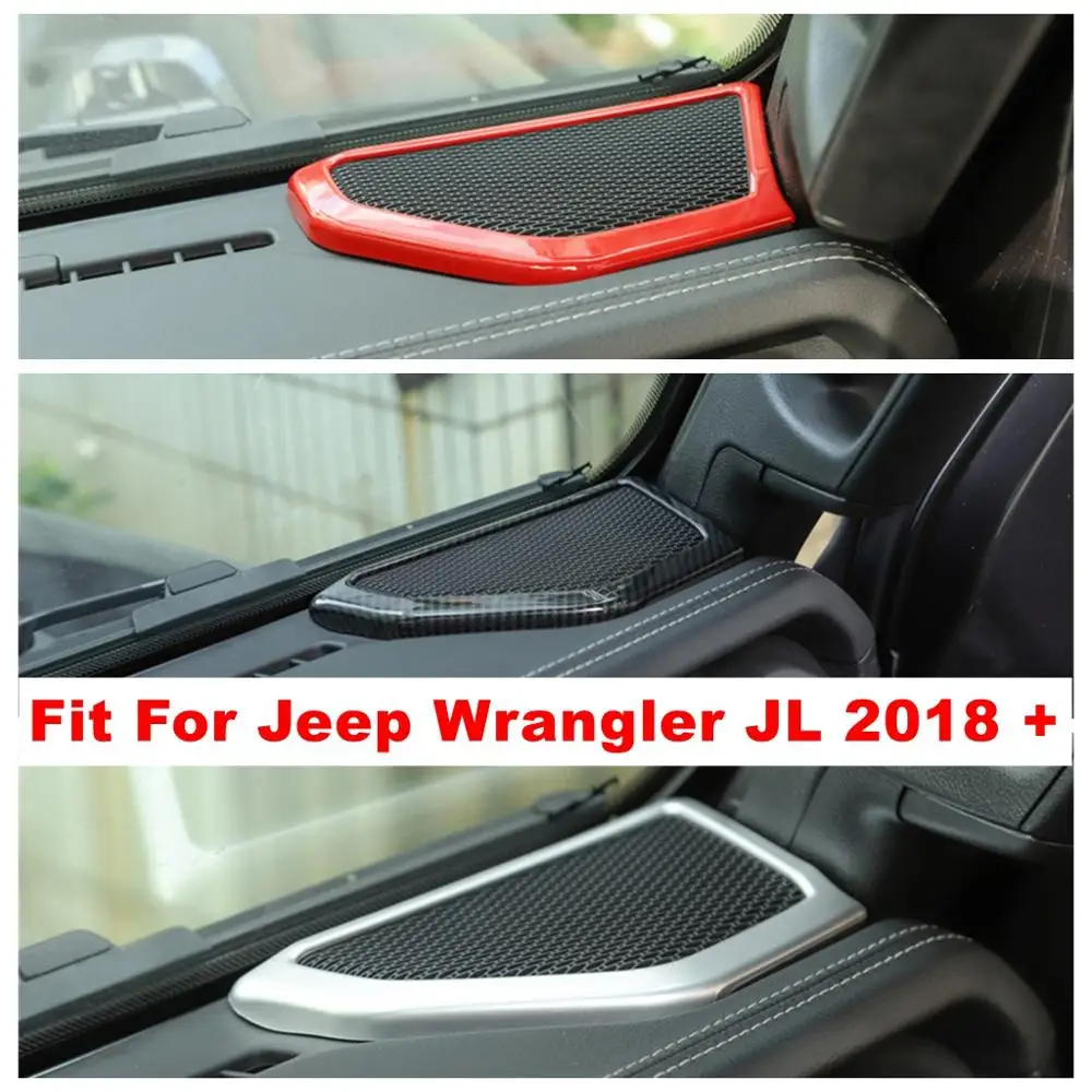 Inner Window Pillar A Stereo Speaker Audio Loudspeaker Sound Cover Trim Fit For Jeep Wrangler JL 2018 2019 2020 ABS Accessories
Inner Window Pillar A Stereo Speaker Audio Loudspeaker Sound Cover Trim Fit For Jeep Wrangler JL 2018 2019 2020 ABS Accessories