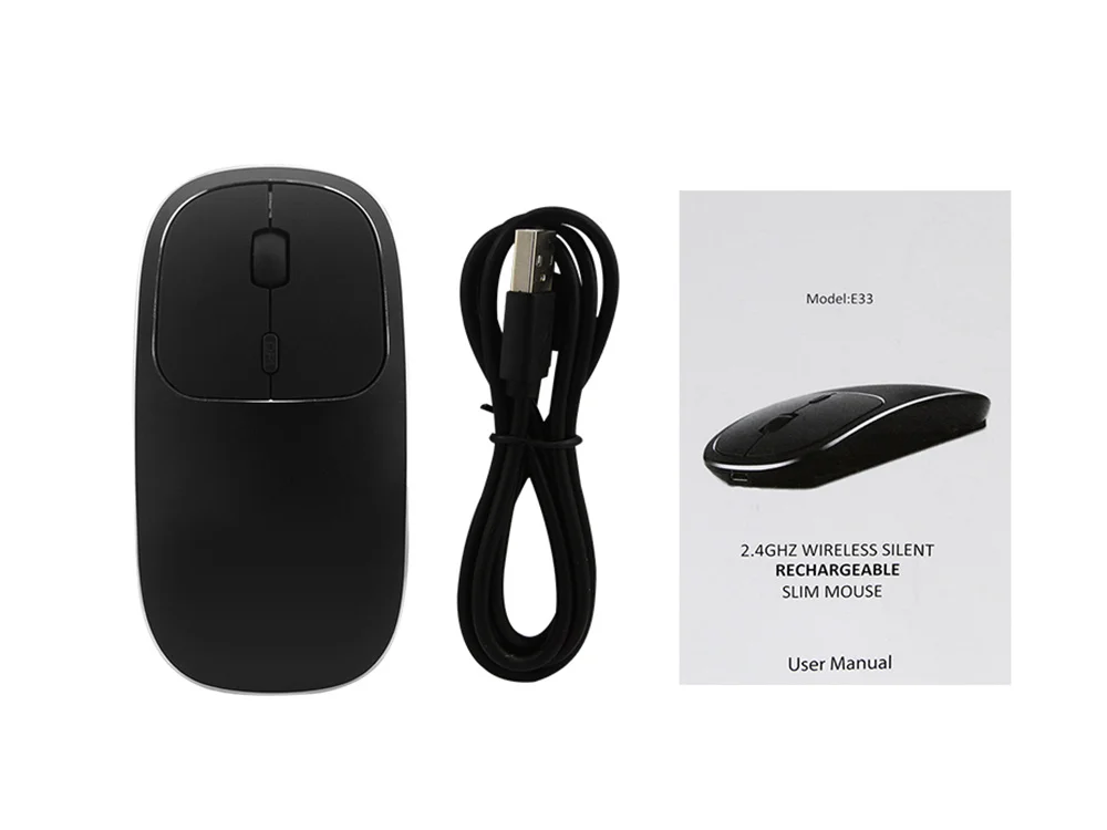 Rechargeable Wireless Mouse Silent Mouse Rechargeable Wireless Mouse Silent Mouse