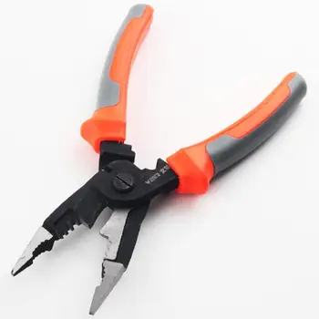 55# Steel Wire Stripping Pliers Wire Stripper Multifunctional Electrician Special Tools
55# Steel Wire Stripping Pliers Wire Stripper Multifunctional Electrician Special Tools