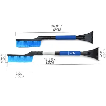 Multifunction Adjustable 2 in 1 Car Ice Scraper with Brush Window Roof Removal Q9QD
Multifunction Adjustable 2 in 1 Car Ice Scraper with Brush Window Roof Removal Q9QD