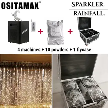 4x400W sparkler cold fountain firework spark machine waterfall wireless remote dmx512 stage effect electric flame fire machine
4x400W sparkler cold fountain firework spark machine waterfall wireless remote dmx512 stage effect electric flame fire machine