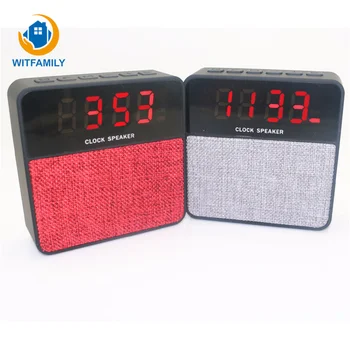 Mini Home Subwoofer Mesh Shatter-resistant Smart Radio Alarm Clock Bluetooth Connection with Time Display Speaker Clock
Mini Home Subwoofer Mesh Shatter-resistant Smart Radio Alarm Clock Bluetooth Connection with Time Display Speaker Clock