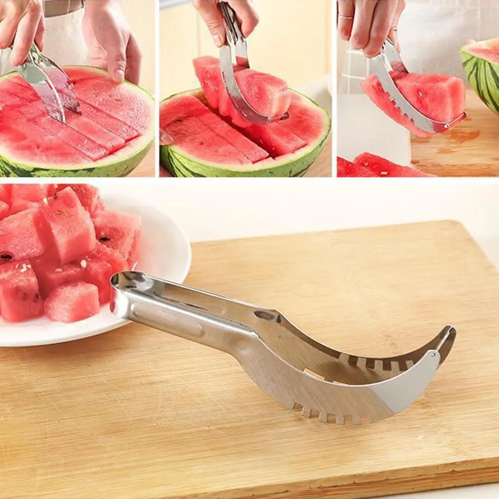 Multifunctional Stainless Steel Watermelon Cutter Slicer Accessories Ice Cutter Cutting Kitchen Cream Fruit Knife Divider T W7L8
Multifunctional Stainless Steel Watermelon Cutter Slicer Accessories Ice Cutter Cutting Kitchen Cream Fruit Knife Divider T W7L8