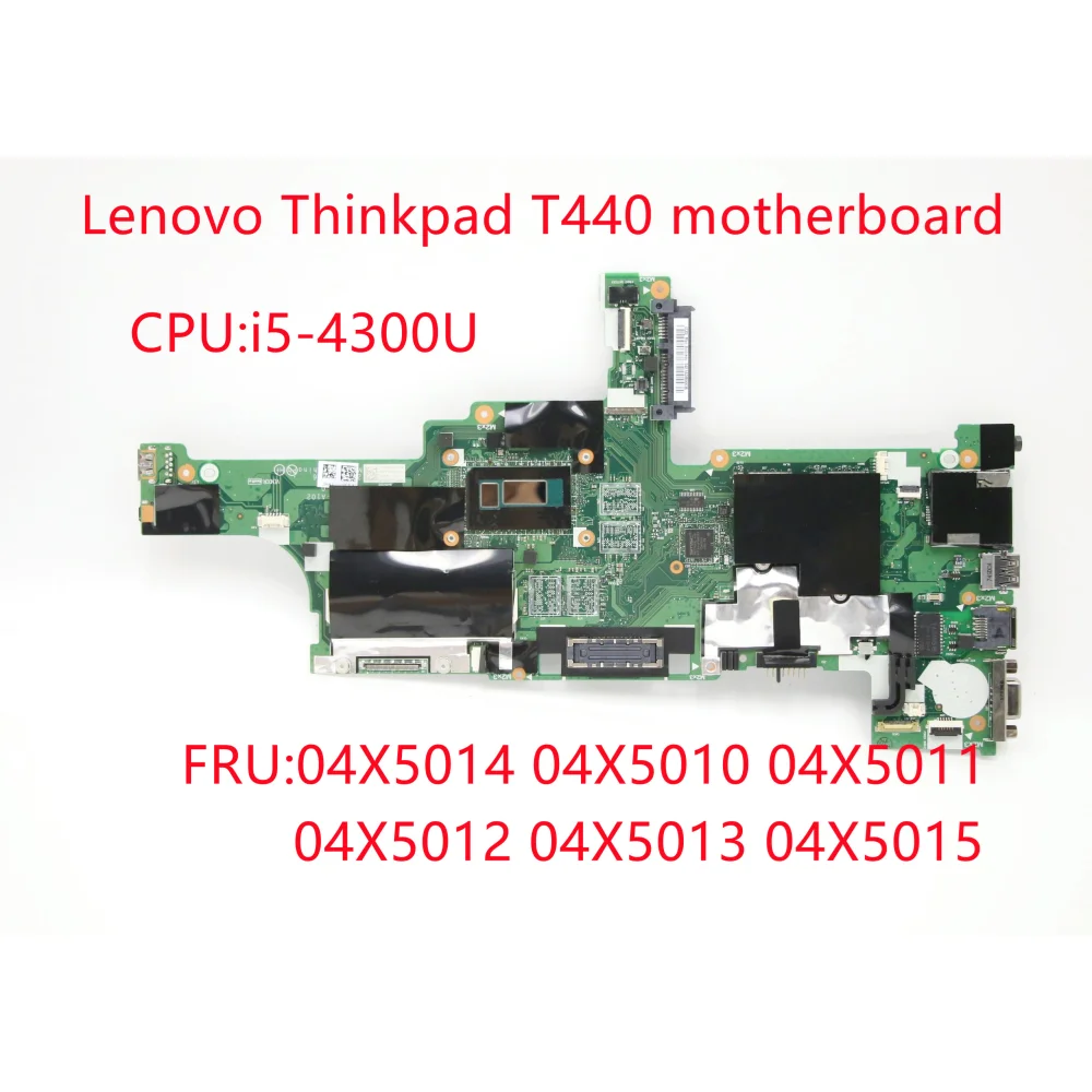 Материнская плата для ноутбука Lenovo Thinkpad T440, встроенный телефон, тест ЦП OK FRU 04X5014 04X5010 04X5011 04X5012 04X5013 04X5015
Материнская плата для ноутбука Lenovo Thinkpad T440, встроенный телефон, тест ЦП OK FRU 04X5014 04X5010 04X5011 04X5012 04X5013 04X5015