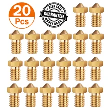 PCS/LOT Nozzle Filament Extruder 20 Threaded 3D Printer Accessories Nozzles 0.2 0.3 0.8mm Copper 1.7mm Filaments for V5 V6 M6
PCS/LOT Nozzle Filament Extruder 20 Threaded 3D Printer Accessories Nozzles 0.2 0.3 0.8mm Copper 1.7mm Filaments for V5 V6 M6