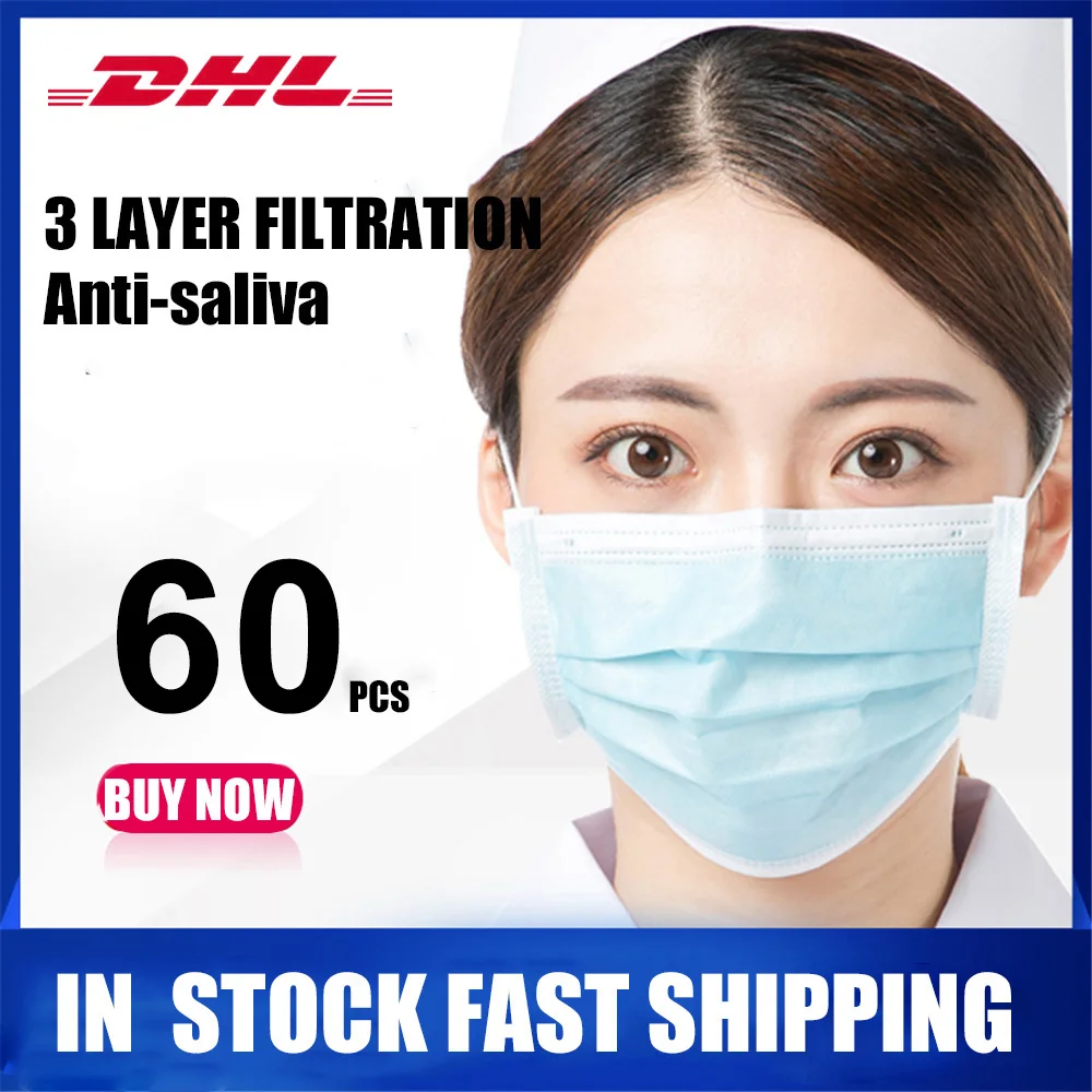 DHL Express Disposable Medical Masks Surgical Level 3 Layer Ply Filter Earloop Nonwoven Protective Face Masks Safety Mouth Mask
DHL Express Disposable Medical Masks Surgical Level 3 Layer Ply Filter Earloop Nonwoven Protective Face Masks Safety Mouth Mask
