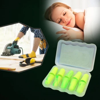 1 box / 5pair Noise cancelling ear plugs soft sleep women mute noise reduction work to sleep ohropax anti-noise purring
1 box / 5pair Noise cancelling ear plugs soft sleep women mute noise reduction work to sleep ohropax anti-noise purring