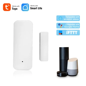 Smart Home WIFI Door Sensor Smart Sensor Security Alarm Sensor Wireless Magnetic Switch APP Control with Alexa Google Home IFTTT
Smart Home WIFI Door Sensor Smart Sensor Security Alarm Sensor Wireless Magnetic Switch APP Control with Alexa Google Home IFTTT