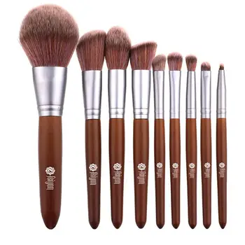 9PCS/Set Makeup Brushes Set Foundation Powder Blush Eyeshadow Concealer Lip Eye Make Up Brush Cosmetics Beauty Tools