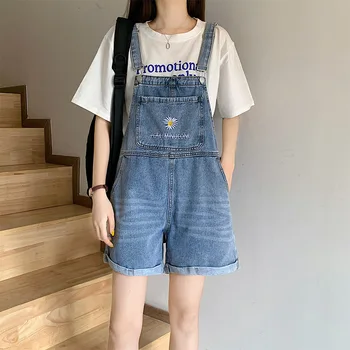 2020 Summer Fat mm New Style Large Size Dress Korean-style Versitile Fashion Embroidered Cowboy Suspender Pants Shorts
2020 Summer Fat mm New Style Large Size Dress Korean-style Versitile Fashion Embroidered Cowboy Suspender Pants Shorts