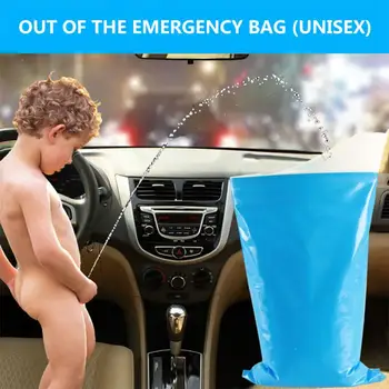 1Pcs Mini Toilets Protable Handy Pee Bag Emergency Urinals Bag Disposable Vomit Bags Long-distance driving For Unisex
1Pcs Mini Toilets Protable Handy Pee Bag Emergency Urinals Bag Disposable Vomit Bags Long-distance driving For Unisex