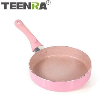 TEENRA Non-stick Frying Pan Heat Resistant Fried Egg Pan Multifunction Breakfast Pot Kitchen Iron Pot Cooking Tools
TEENRA Non-stick Frying Pan Heat Resistant Fried Egg Pan Multifunction Breakfast Pot Kitchen Iron Pot Cooking Tools