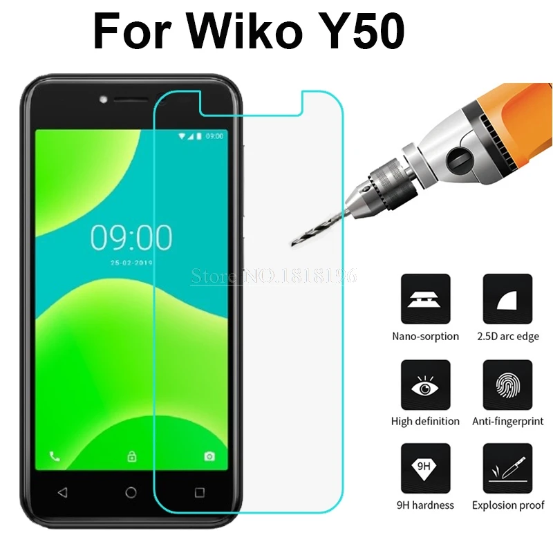9H Tempered Glass Screen Protector for Wiko Y50 Suuny4 Protective Glass on Mobile Phone Film For Wiko Suuny 4 Y 50 Case Glass
9H Tempered Glass Screen Protector for Wiko Y50 Suuny4 Protective Glass on Mobile Phone Film For Wiko Suuny 4 Y 50 Case Glass