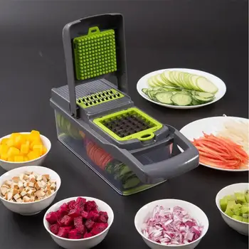 Multifunctional Vegetable Slicer Manual Shredder Chopper Tool Potato Carrot Cutter For Home Restaurant Kitchen Accessories