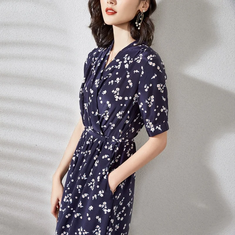 100% Silk Dress Women Summer 2021 Floral Long Dresses for Women Casual Korean Fashion Dress Female Vestido De Mujer Pph4447
100% Silk Dress Women Summer 2021 Floral Long Dresses for Women Casual Korean Fashion Dress Female Vestido De Mujer Pph4447