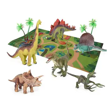Portable Children Play Mat Dinosaur Crawling Mat Simulation Dinosaur World Scene Game Pad With 9pcs Dinosaur Model Toy Kids Gift 
Portable Children Play Mat Dinosaur Crawling Mat Simulation Dinosaur World Scene Game Pad With 9pcs Dinosaur Model Toy Kids Gift