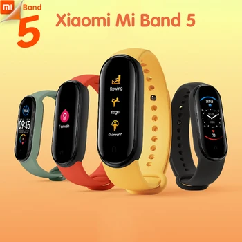 NEW Xiaomi Mi Band 5 Spo2 Smart Home Control AI Voice Assistant Heart Rate Sleep Step Swim Sport Monitor APP Push Reminder Alarm
NEW Xiaomi Mi Band 5 Spo2 Smart Home Control AI Voice Assistant Heart Rate Sleep Step Swim Sport Monitor APP Push Reminder Alarm