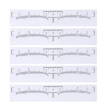 120PCS Disposable Eyebrow Ruler Sticker Eyebrow Shaping Tools for Makeup Measurement Tattoo Design
120PCS Disposable Eyebrow Ruler Sticker Eyebrow Shaping Tools for Makeup Measurement Tattoo Design