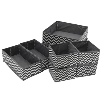 6Pcs/set Collapsible Underwear Bra Organizer Storage Box Drawer Closet Organizer Box For Underwear Scarfs Socks Bra Multi Size
6Pcs/set Collapsible Underwear Bra Organizer Storage Box Drawer Closet Organizer Box For Underwear Scarfs Socks Bra Multi Size