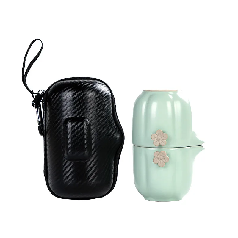 Travel Tea Set One Pot Two Cups Portable Ru Kiln Ceramics Kung Fu Outdoor Simple Quick Cup ceramic tea set kung fu tea set
Travel Tea Set One Pot Two Cups Portable Ru Kiln Ceramics Kung Fu Outdoor Simple Quick Cup ceramic tea set kung fu tea set
