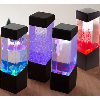 Jellyfish lamp night light LED multicolor lamp bedside counter lamp bedside table aquarium lamp night light Gift decoration
Jellyfish lamp night light LED multicolor lamp bedside counter lamp bedside table aquarium lamp night light Gift decoration