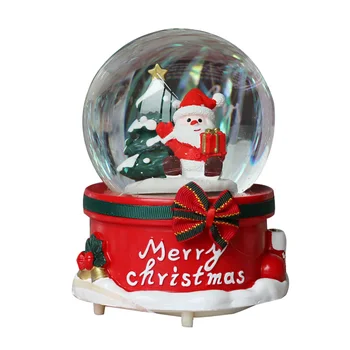Micor Snow Scene Crystal Ball Party Gift Music Box With Colorful Light Snowflake Model Crafts For Home Decoration Figurines
Micor Snow Scene Crystal Ball Party Gift Music Box With Colorful Light Snowflake Model Crafts For Home Decoration Figurines
