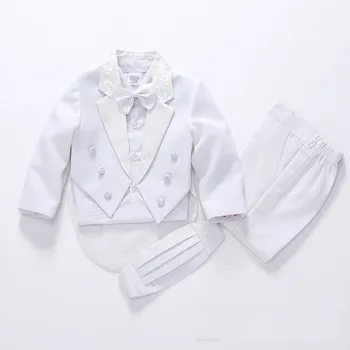 Formal child suits sets for boys 4 style black/white wedding children suit Blazer Tuxedo for boys party kids baby boy suits wear 
Formal child suits sets for boys 4 style black/white wedding children suit Blazer Tuxedo for boys party kids baby boy suits wear