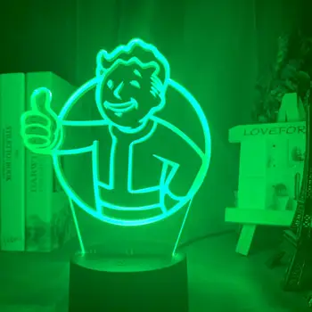 Game Fallout Shelter Image 3D Indoor Lighting Vision LED Table Lamp room Decor Lights Cool Christmas Gift for Phone Game Players
Game Fallout Shelter Image 3D Indoor Lighting Vision LED Table Lamp room Decor Lights Cool Christmas Gift for Phone Game Players
