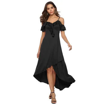 Long Beach Dress TOP Ruffle Beachwear Bikini Cover Up for Women Coverups Plus Size Dresses Solid Strapless Swim Wear Black S-XL
Long Beach Dress TOP Ruffle Beachwear Bikini Cover Up for Women Coverups Plus Size Dresses Solid Strapless Swim Wear Black S-XL