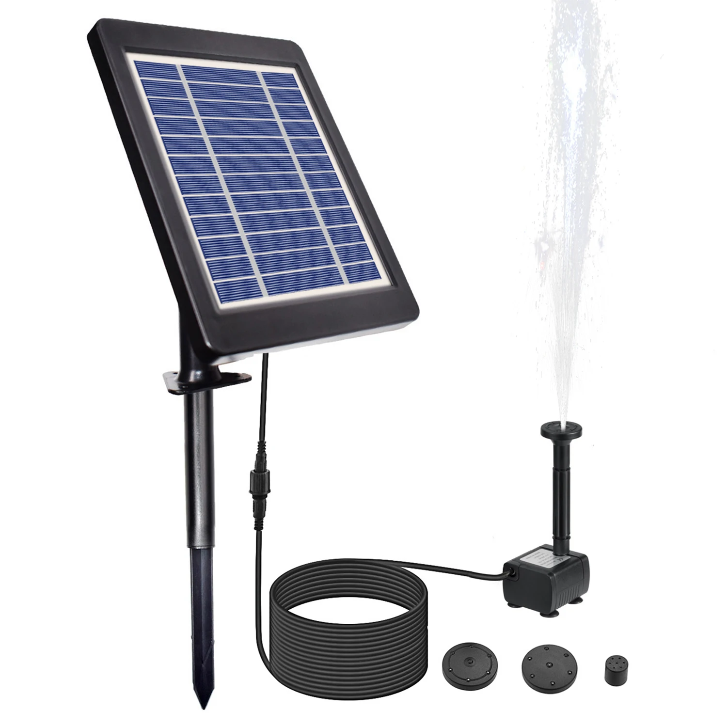 Hot New Solar Powered Fountain Pump Water Pump Adjustable Solar Panel DIY Birdbath Fountain Pump for Fish Tank Small Pond Garden
Hot New Solar Powered Fountain Pump Water Pump Adjustable Solar Panel DIY Birdbath Fountain Pump for Fish Tank Small Pond Garden