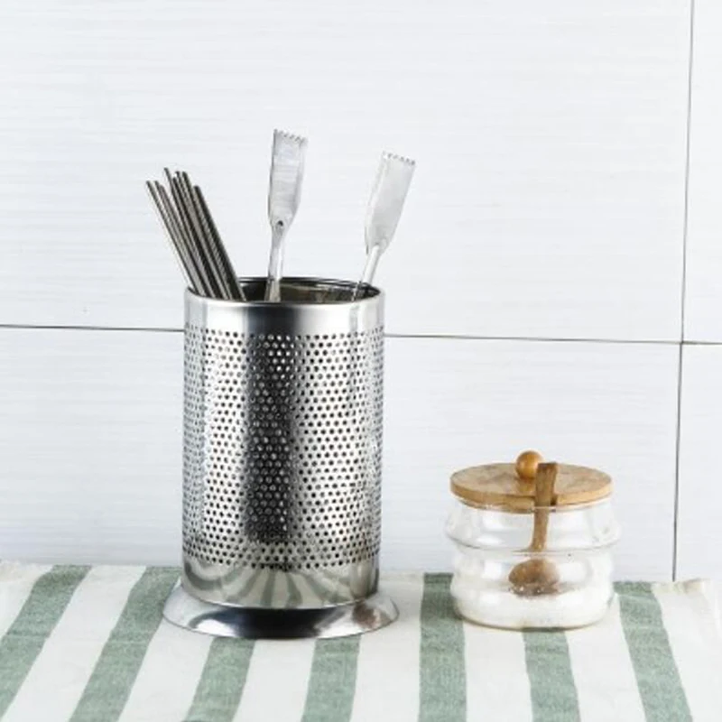 Stainless Steel Chopsticks Tube Tableware Storage Rack Drain Rack Shovel Spoon Bucket Knife Storage Box Kitchen Utensils
Stainless Steel Chopsticks Tube Tableware Storage Rack Drain Rack Shovel Spoon Bucket Knife Storage Box Kitchen Utensils
