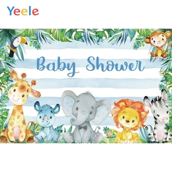Cartoon Forest Animal Elephant Backdrop Newborn Baby Shower Kids Birthday Party Custom Photography Background For Photo Studio
Cartoon Forest Animal Elephant Backdrop Newborn Baby Shower Kids Birthday Party Custom Photography Background For Photo Studio