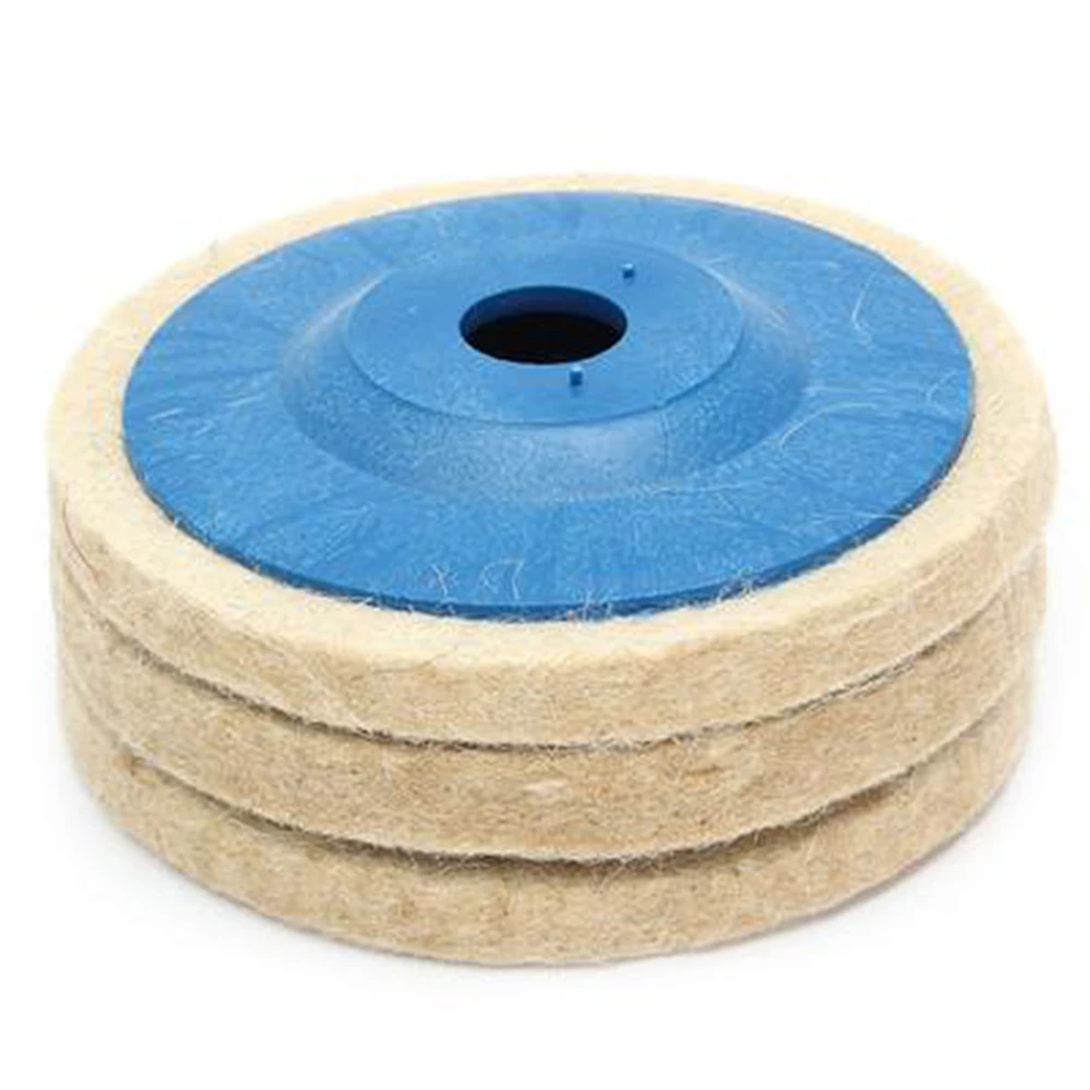 3pcs Wool- Polishing-Disc 100mm Buffing Angle Grinder Wheel Round Polishing Wheel Polishing Disc Pad for Wool Use 100*16*8mm
3pcs Wool- Polishing-Disc 100mm Buffing Angle Grinder Wheel Round Polishing Wheel Polishing Disc Pad for Wool Use 100*16*8mm