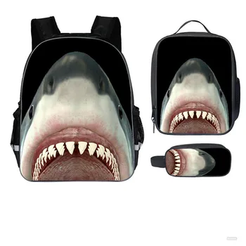School Bags Set for Children Book Bag Pencil Case Bookbag Teenager Girls Boys Cute Shark 3D Schoolbag Backpack Mochila Infantil
School Bags Set for Children Book Bag Pencil Case Bookbag Teenager Girls Boys Cute Shark 3D Schoolbag Backpack Mochila Infantil