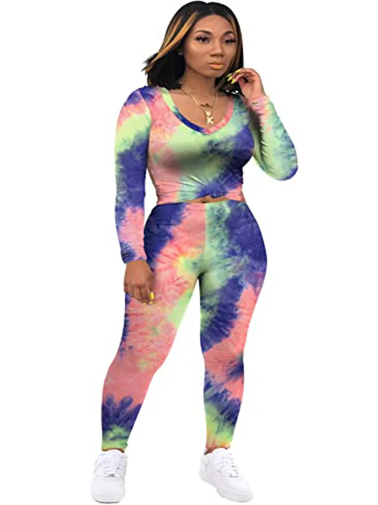 Printed Casual Leisure Tops Long Sleeve Tie Dye Suit Women 2020 Autumn And Winter Cross Border Foreign Trade Women's Causal Suit
Printed Casual Leisure Tops Long Sleeve Tie Dye Suit Women 2020 Autumn And Winter Cross Border Foreign Trade Women's Causal Suit