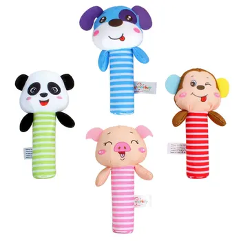 Baby Toys 0-1 Years Old Plush Comfort Doll Baby Handbell Newborn Rattles Hand Ring Bell Baby Rattle Cute Animal Kid Toys
Baby Toys 0-1 Years Old Plush Comfort Doll Baby Handbell Newborn Rattles Hand Ring Bell Baby Rattle Cute Animal Kid Toys