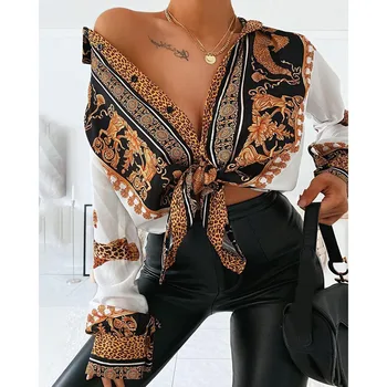 STYLISH LADY Baroque Leopard Print Shirt 2020 Spring Summer Women Long Sleeve Casual Loose Club Party Street Blouses Shirt
STYLISH LADY Baroque Leopard Print Shirt 2020 Spring Summer Women Long Sleeve Casual Loose Club Party Street Blouses Shirt