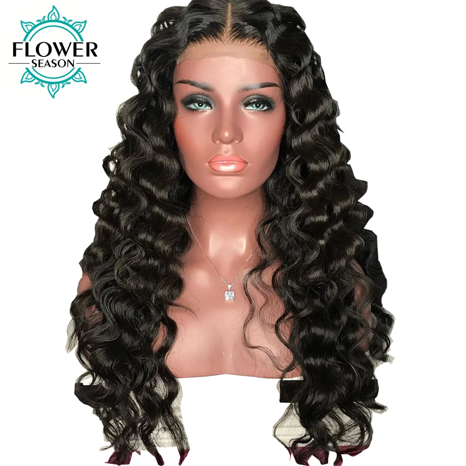 13x6 Wavy Fake Scalp Human Hair Wigs Preplucked Remy Brazilian Glueless Lace Front Wig with Baby Hair Bleached Kots FlowerSeason
13x6 Wavy Fake Scalp Human Hair Wigs Preplucked Remy Brazilian Glueless Lace Front Wig with Baby Hair Bleached Kots FlowerSeason