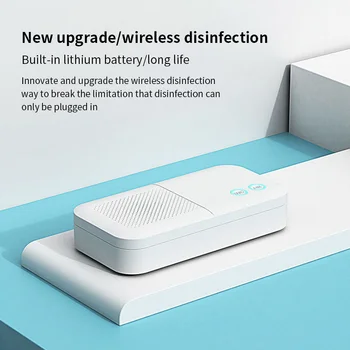 Multi-Function UV Light Sterilizer Box Ultraviolet Disinfection Cabinet Dryer UV Sterilizer Box For Masks Phone
Multi-Function UV Light Sterilizer Box Ultraviolet Disinfection Cabinet Dryer UV Sterilizer Box For Masks Phone