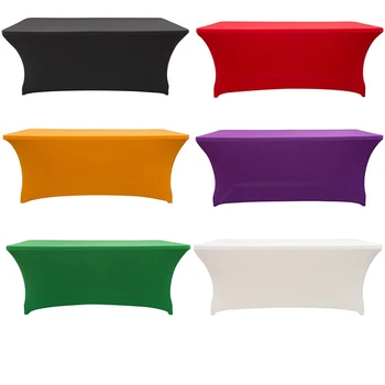 Rectangle Elasticity Tablecloth Party Wedding Colorful Table Cloth Catering Meal Tableware Party Decor Table Cover
Rectangle Elasticity Tablecloth Party Wedding Colorful Table Cloth Catering Meal Tableware Party Decor Table Cover