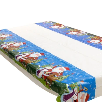 1Pc 110x180cm Cartoon Style Christmas Disposable Tablecloths Birthday Party Anti-oil Table Cloth Tableware Decor Kitchen Tools
1Pc 110x180cm Cartoon Style Christmas Disposable Tablecloths Birthday Party Anti-oil Table Cloth Tableware Decor Kitchen Tools