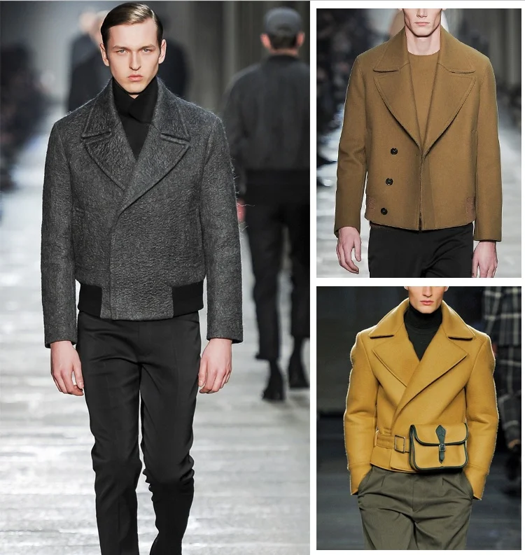 Men's woolen jacket 2020 autumn and winter new show locomotive short business slim casual woolen coat jacket Men's woolen jacket 2020 autumn and winter new show locomotive short business slim casual woolen coat jacket