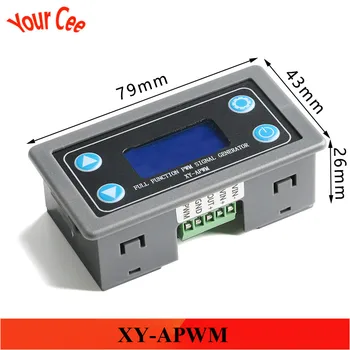 XY-APWM Full function PWM pulse square wave rectangular wave signal generator Frequency duty cycle adjustable module
XY-APWM Full function PWM pulse square wave rectangular wave signal generator Frequency duty cycle adjustable module