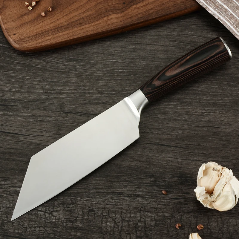 Japanese Kirisuke Stainless Steel Kitchen Knife High Hardness Sharp Blade Chef Knives Meat Slicer Color Wood Handle Beef Knife
Japanese Kirisuke Stainless Steel Kitchen Knife High Hardness Sharp Blade Chef Knives Meat Slicer Color Wood Handle Beef Knife