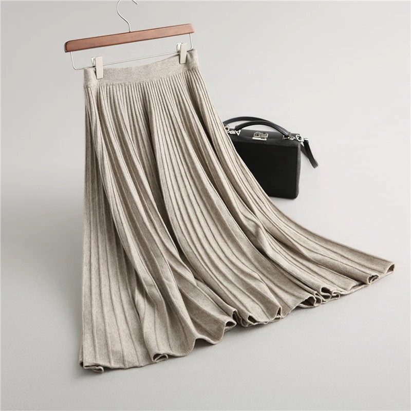 Women Knitted Long Skirt Winter Warm Sweater Stripe A-line Maxi Skirts Knit Female Bottoms Casual Swing Skirt Autumn Black
Women Knitted Long Skirt Winter Warm Sweater Stripe A-line Maxi Skirts Knit Female Bottoms Casual Swing Skirt Autumn Black