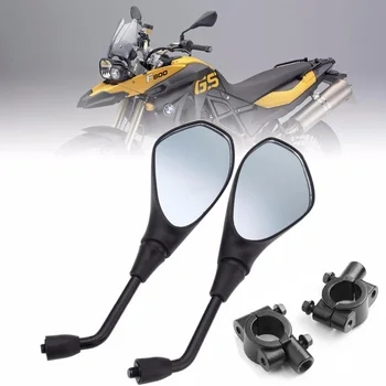 Universal Motorcycle Rear View Mirrors + 7/8" 22mm Handlebar Mirror Mount Adapters For BMW F650GS F800GS F800R R1200GS S1000R
Universal Motorcycle Rear View Mirrors + 7/8" 22mm Handlebar Mirror Mount Adapters For BMW F650GS F800GS F800R R1200GS S1000R