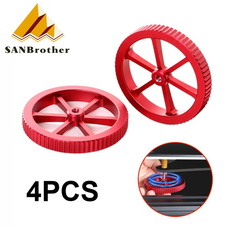 4PCS Hotbed Leveling Nut Heated Bed Spring Adjustment Nut 3D Printer Parts For Ender-3 Ender-5 CR-10 CR10S PRO Heatbed
4PCS Hotbed Leveling Nut Heated Bed Spring Adjustment Nut 3D Printer Parts For Ender-3 Ender-5 CR-10 CR10S PRO Heatbed