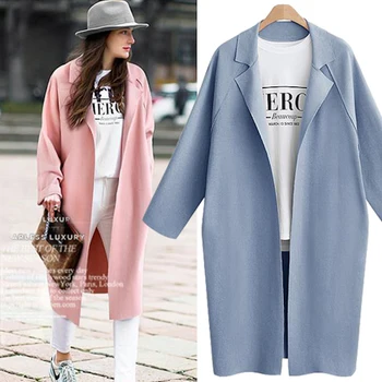 New Autumn Winter Women Trench Plus Size Fashion Simple Loose Turn-Down Collar Solid Long Trench Coat For Women Large Outerwear
New Autumn Winter Women Trench Plus Size Fashion Simple Loose Turn-Down Collar Solid Long Trench Coat For Women Large Outerwear